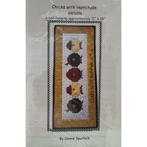 Sew Wonderful Dreams - Chicks with Hatitude Applique Quilt Pattern